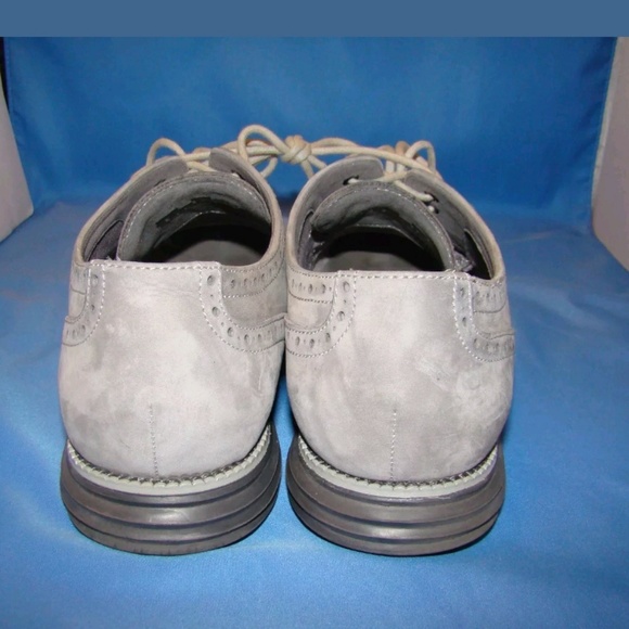 Men's Cole Haan Wingtip Oxford Shoes  11M Gray - Picture 3 of 7